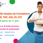 Nouvelle Session de Formations AES, ME, TISF, ASS, ES, ETS